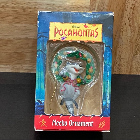 Vintage Disney MEEKO Pocahontas Grolier Collectibles First Issue Ornament - Picture 1 of 11
